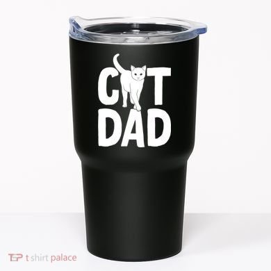 Cat Dad Tumbler