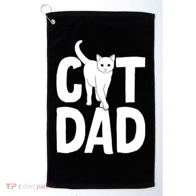 Cat Dad Golf Towel