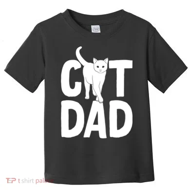 Cat Dad Toddler T-Shirt