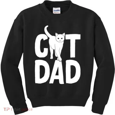 Cat Dad Kids Sweatshirt