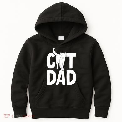 Cat Dad Kids Hoodie