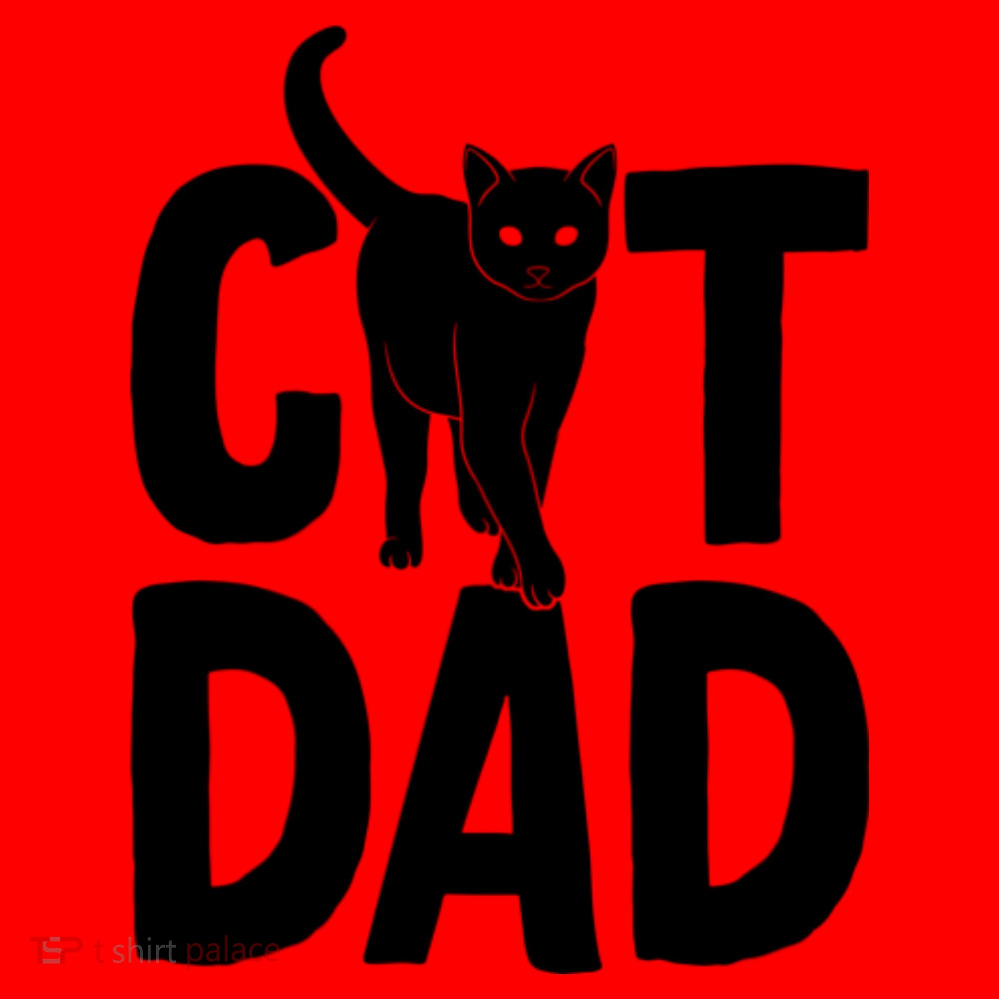 Cat Dad Santa Hat
