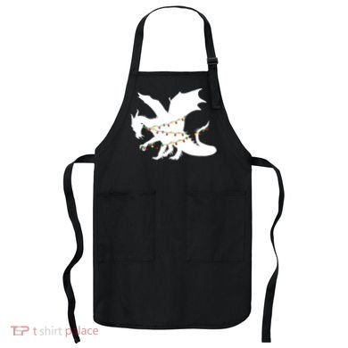 Christmas Dragon Apron