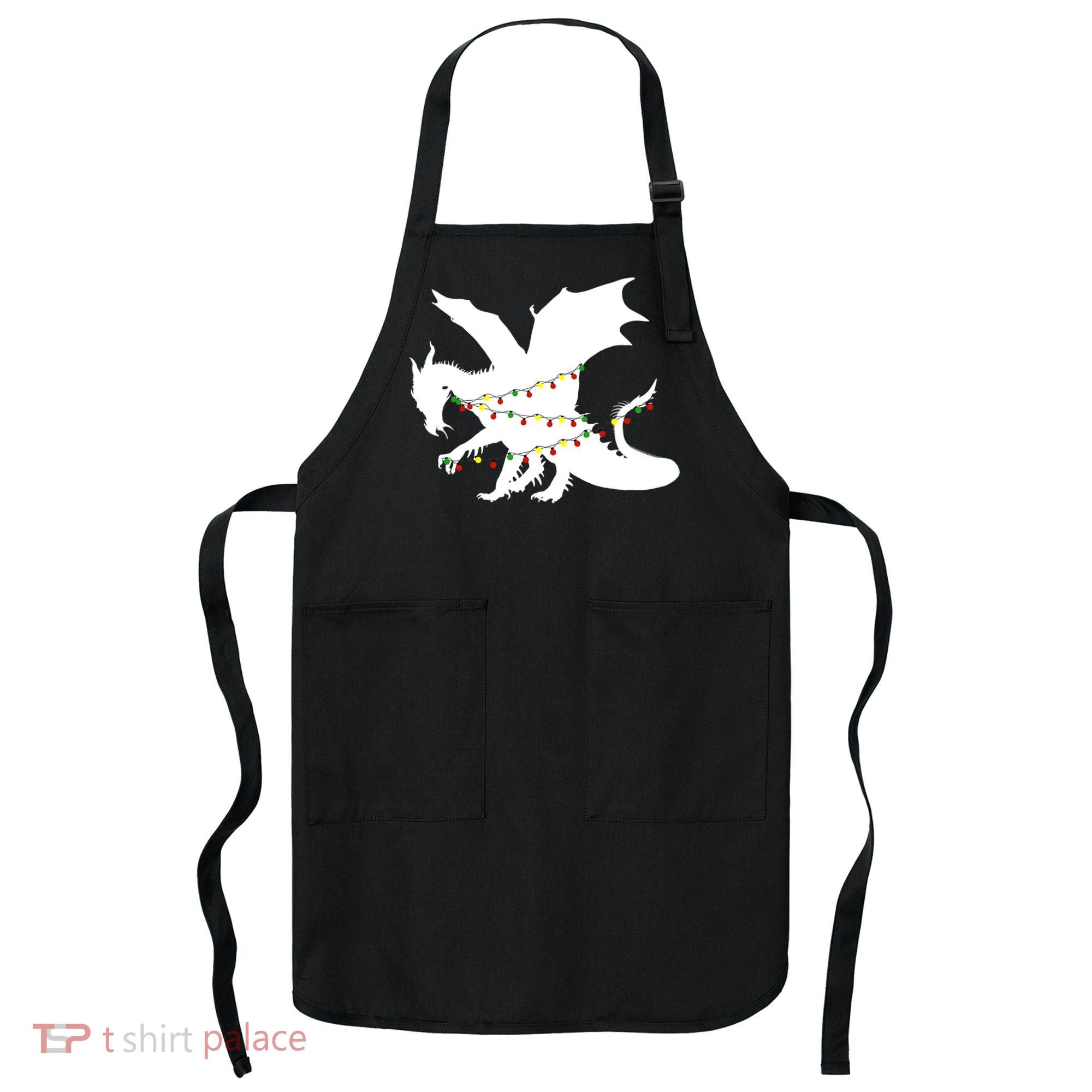 Christmas Dragon Apron