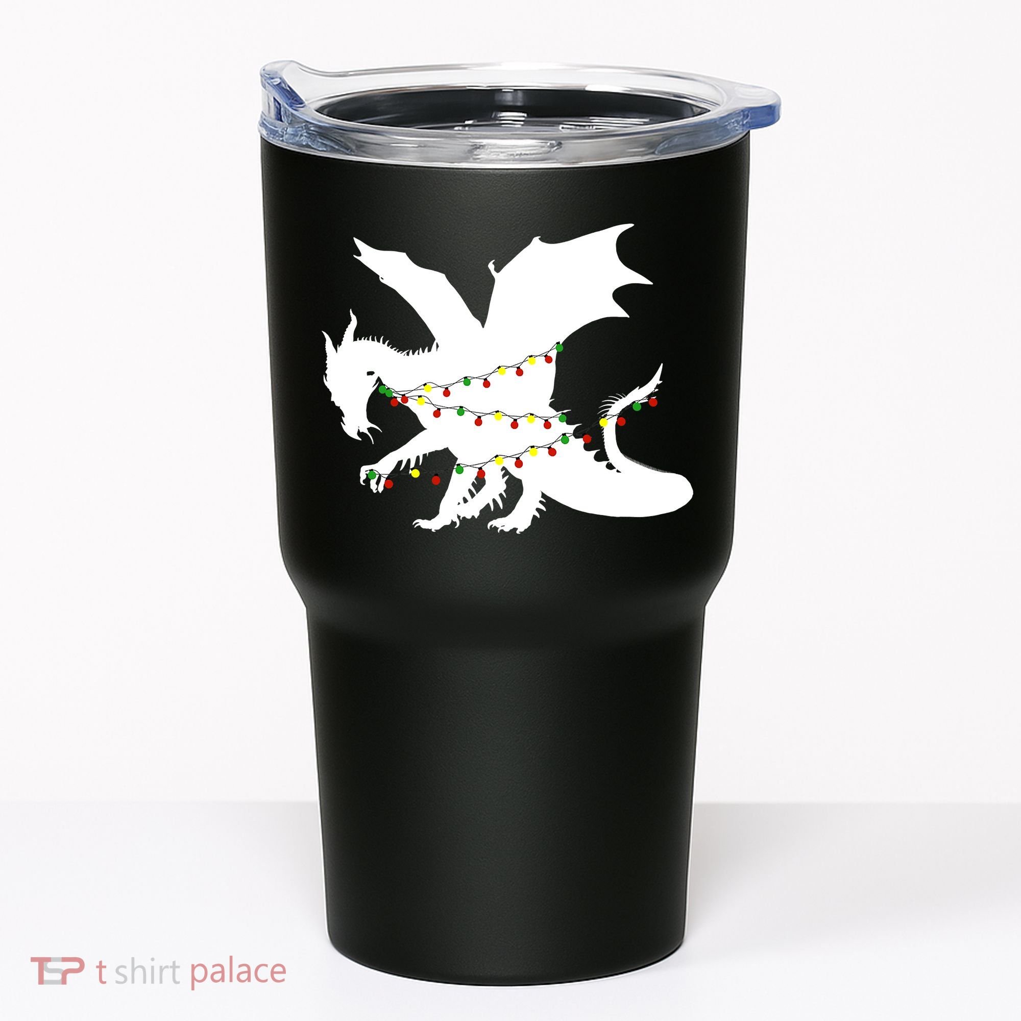 Christmas Dragon Tumbler