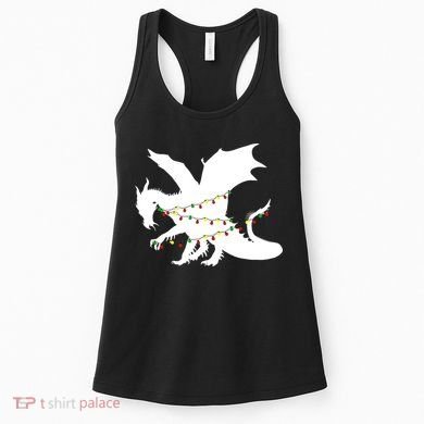 Christmas Dragon Women's Tank Top