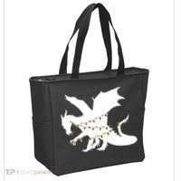 Christmas Dragon Tote Bag thumb 2