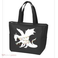 Christmas Dragon Tote Bag thumb 3