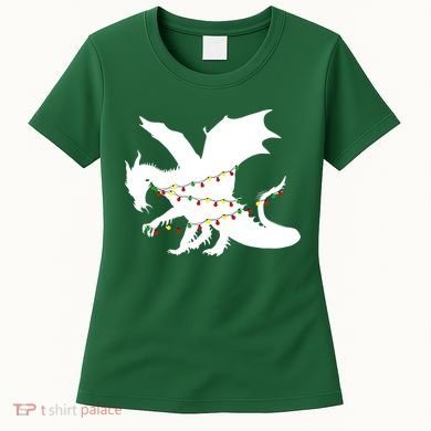 Christmas Dragon Women's T-Shirt