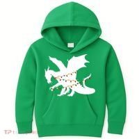 Christmas Dragon Kids Hoodie thumb 0