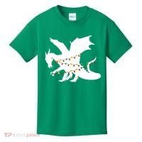 Christmas Dragon Kids T-Shirt thumb 0