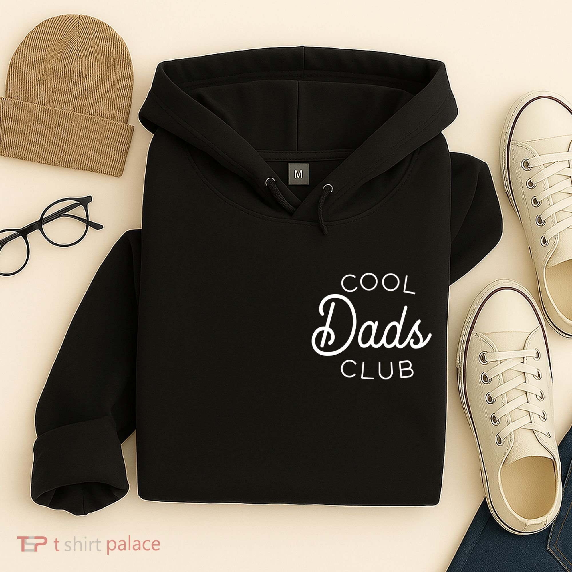 Cool Dads Club Pocket Logo Hoodie