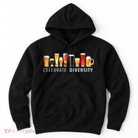 Celebrate Diversity Craft Beer Drinking Hoodie thumb 0