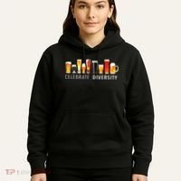 Celebrate Diversity Craft Beer Drinking Hoodie thumb 5