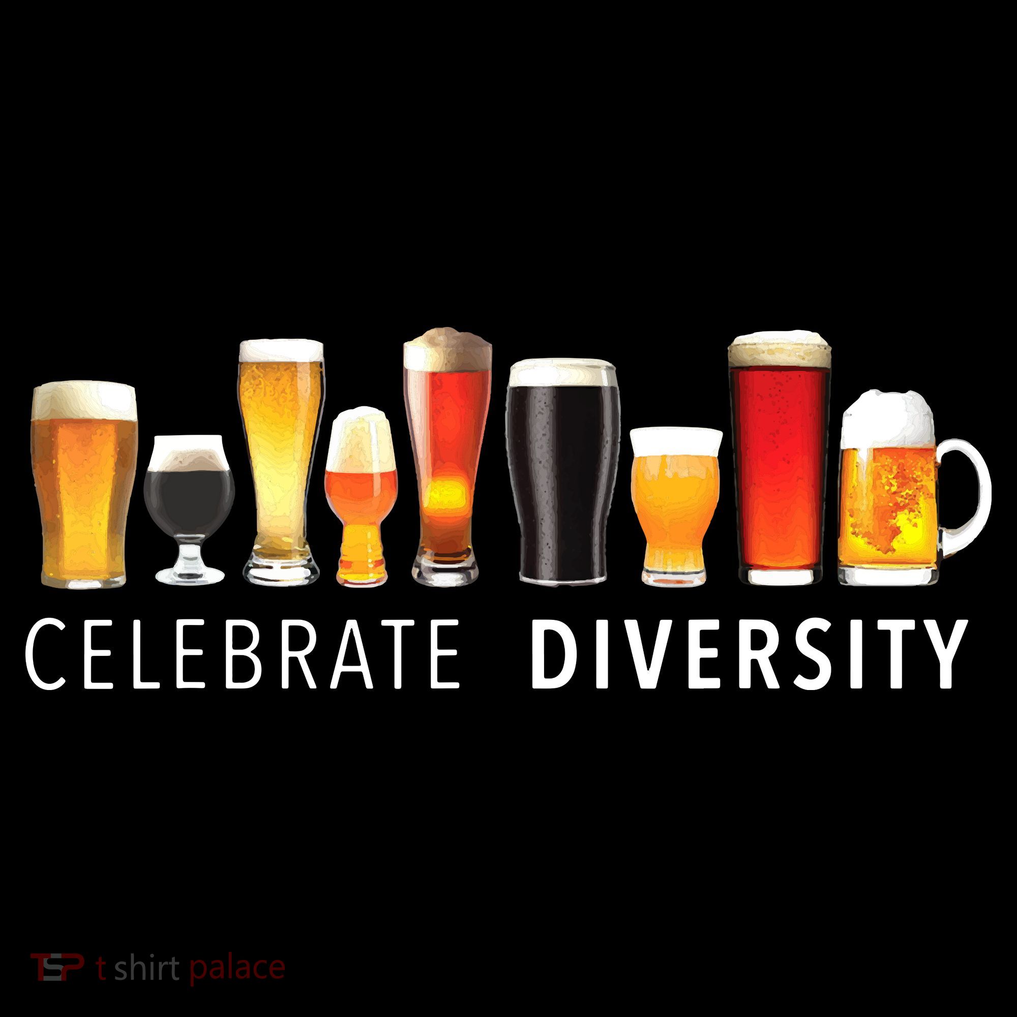 Celebrate Diversity Craft Beer Drinking Coaster