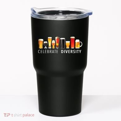 Celebrate Diversity Craft Beer Drinking Tumbler