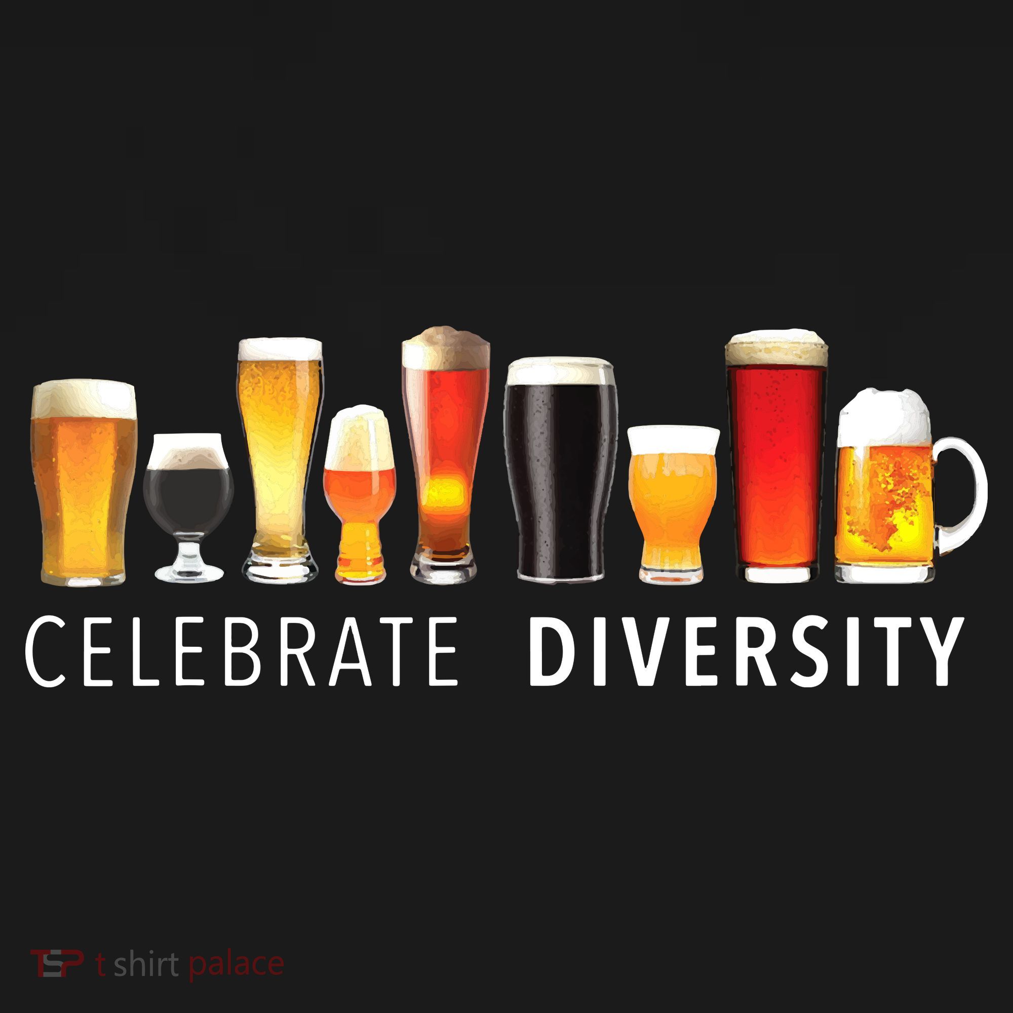 Celebrate Diversity Craft Beer Drinking Tie-Dye Long Sleeve Shirt