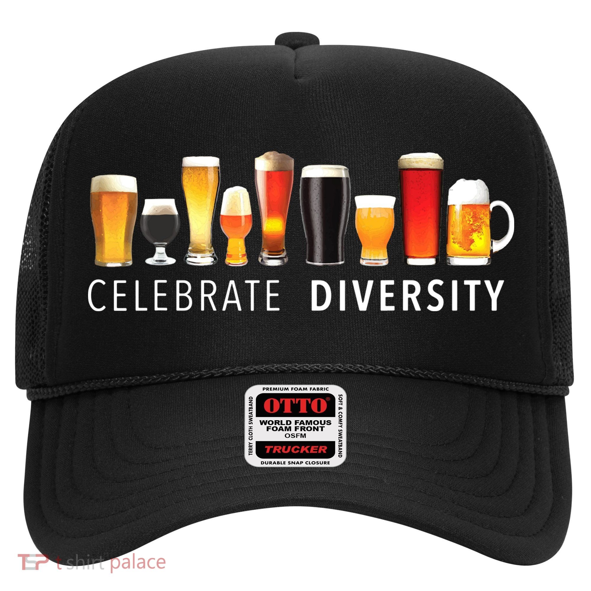 Celebrate Diversity Craft Beer Drinking Hat