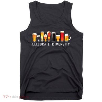 Celebrate Diversity Craft Beer Drinking Tank Top