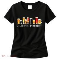 Celebrate Diversity Craft Beer Drinking Women's T-Shirt thumb 0