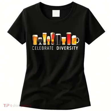 Celebrate Diversity Craft Beer Drinking Women's T-Shirt
