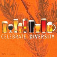 Celebrate Diversity Craft Beer Drinking Kati Licensed 12" Camo Cuffed Beanie thumb 2