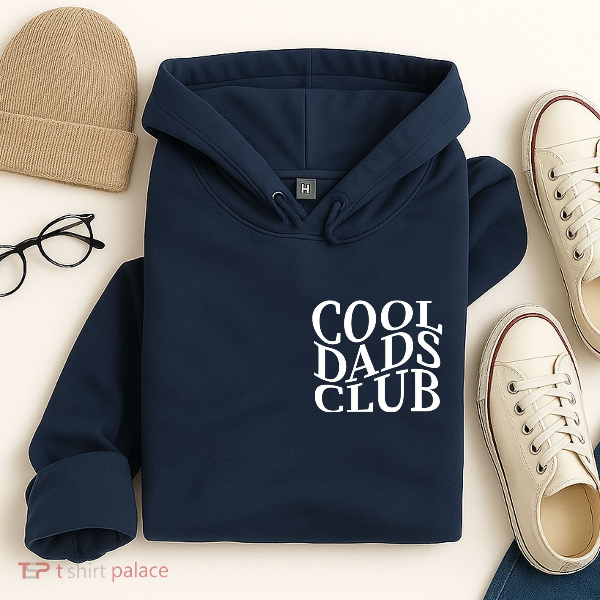 Cool Dads Club Pocket Size Hoodie