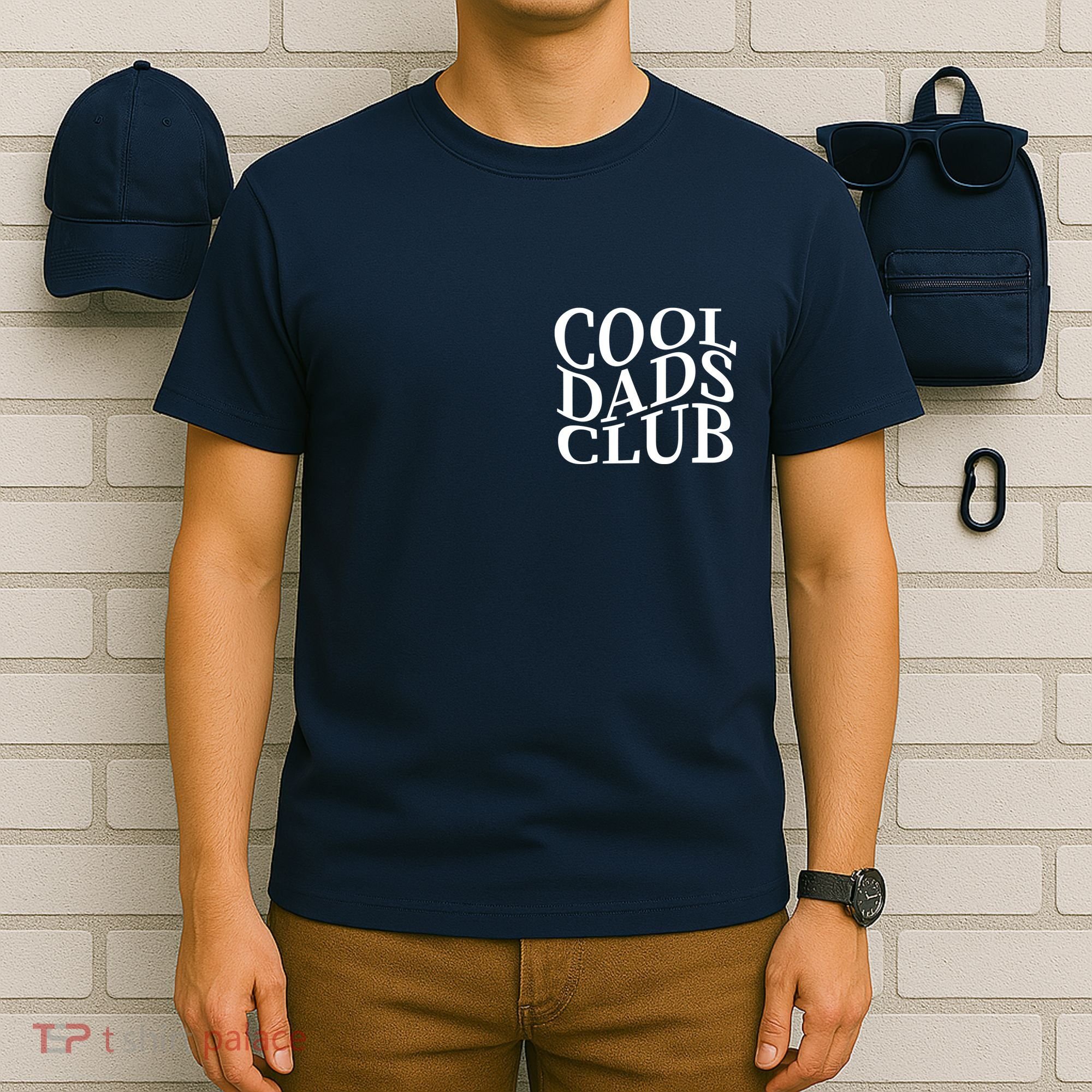 Cool Dads Club Pocket Size T-Shirt