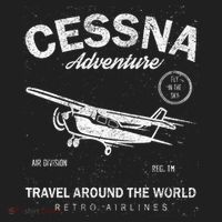 Cessna Distressed Women's Sweatshirt thumb 2