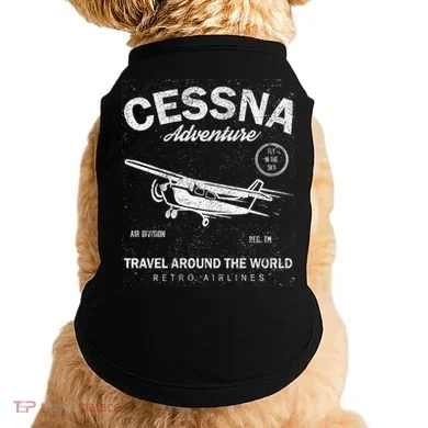 Cessna Distressed Doggie Tank
