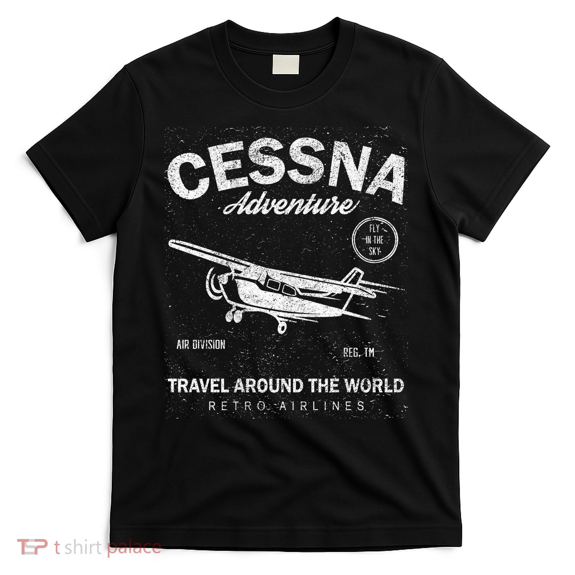 Cessna Distressed T-Shirt