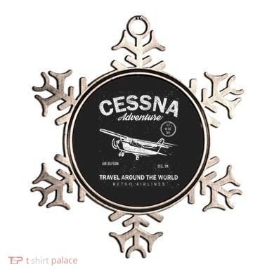 Cessna Distressed Ornament