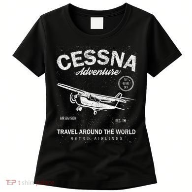 Cessna Distressed Women's T-Shirt