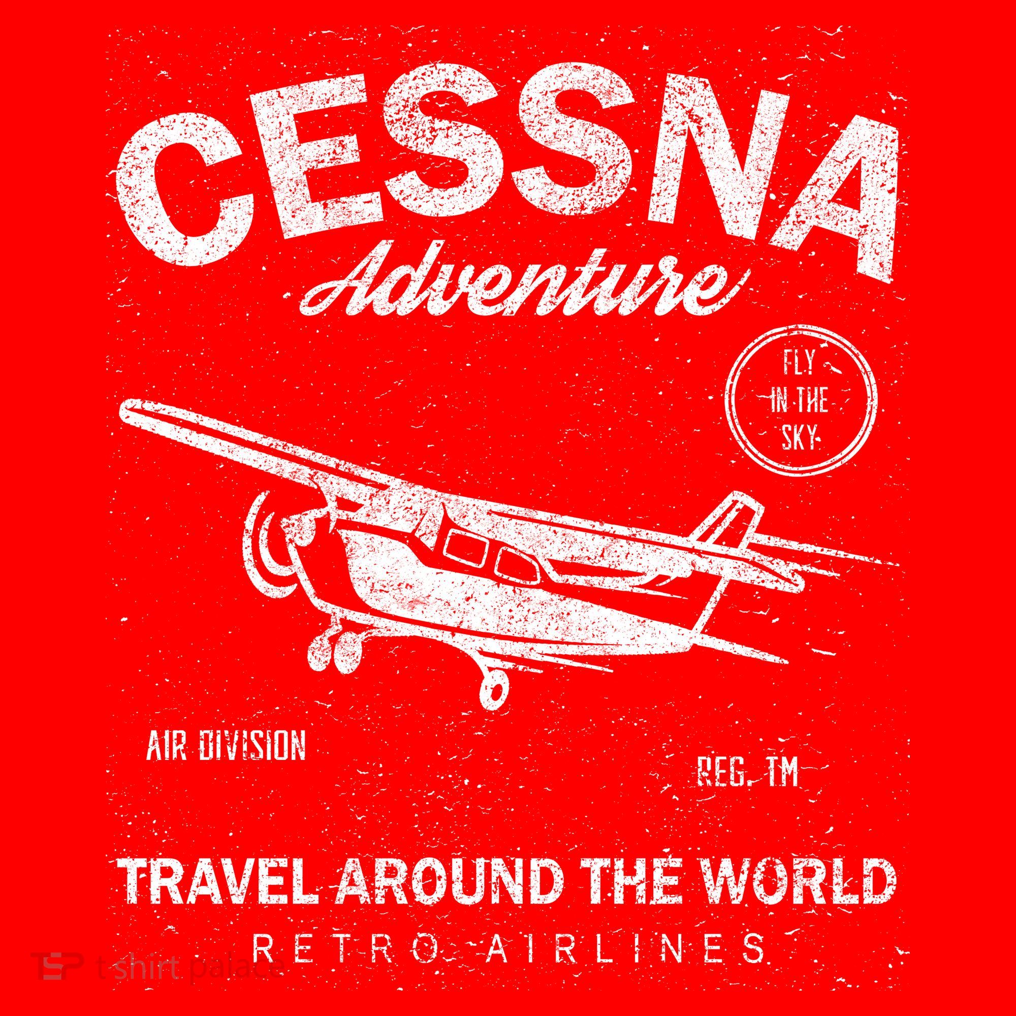 Cessna Distressed Santa Hat