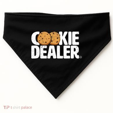 Cookie Dealer Cookie Lover Gift Cookie Baker Funny USA-Made Doggie Bandana