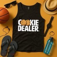 Cookie Dealer Cookie Lover Gift Cookie Baker Funny Tank Top thumb 4
