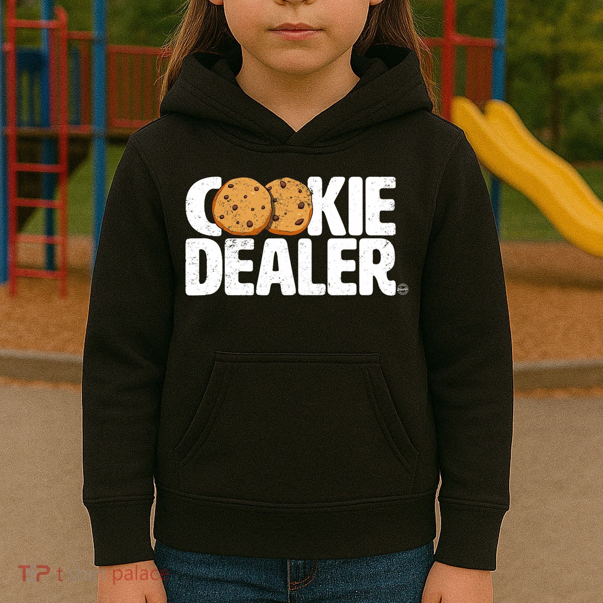 Cookie Dealer Cookie Lover Gift Cookie Baker Funny Kids Hoodie