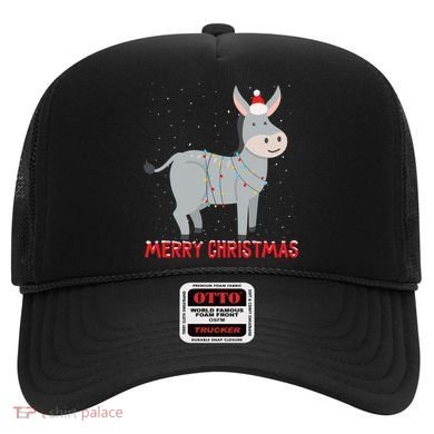 Cute Donkey Christmas Tree Lights Xmas Holidays Funny Gift Hat