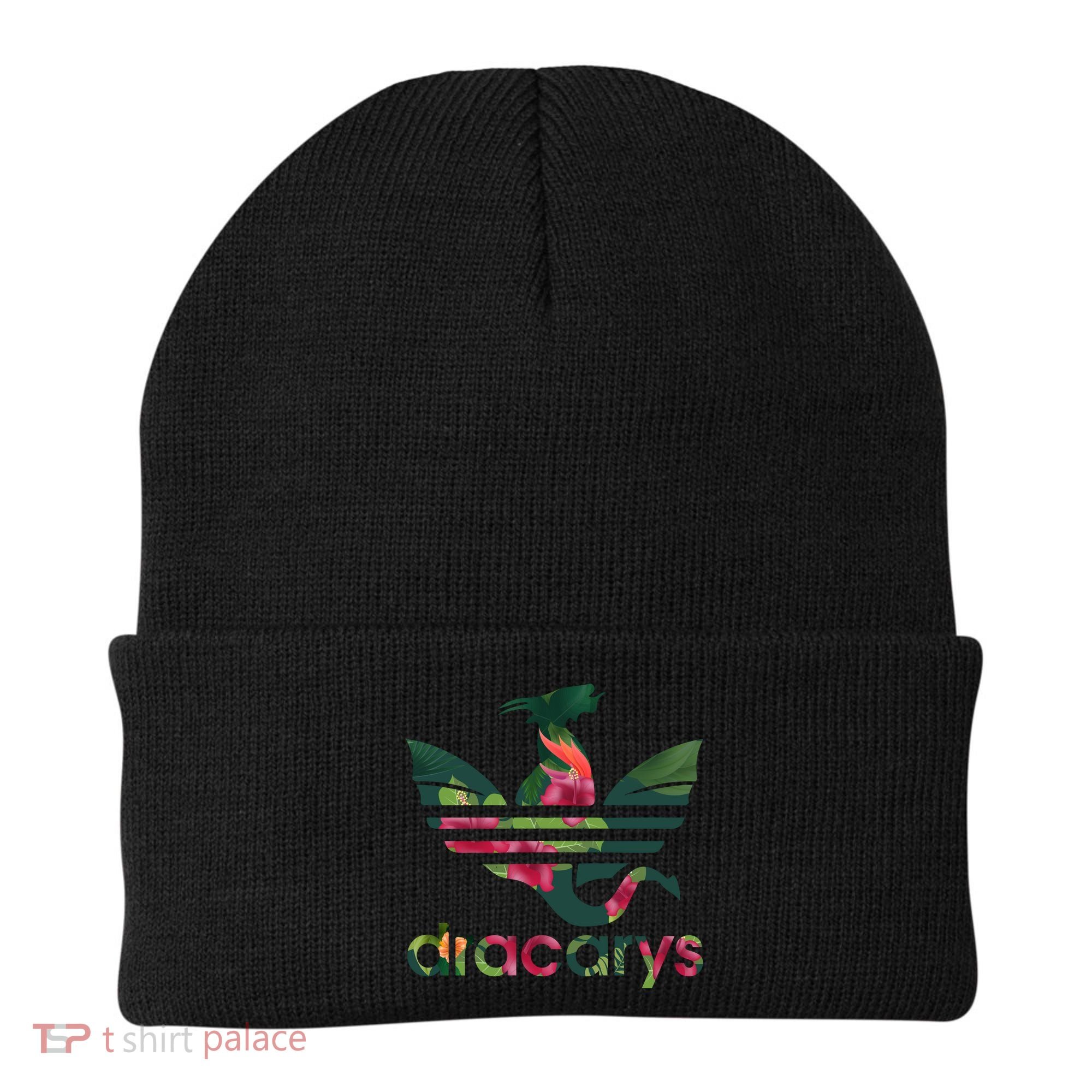 Cool Dracarys Dragon With Stripes Beanie