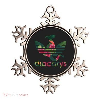 Cool Dracarys Dragon With Stripes Ornament