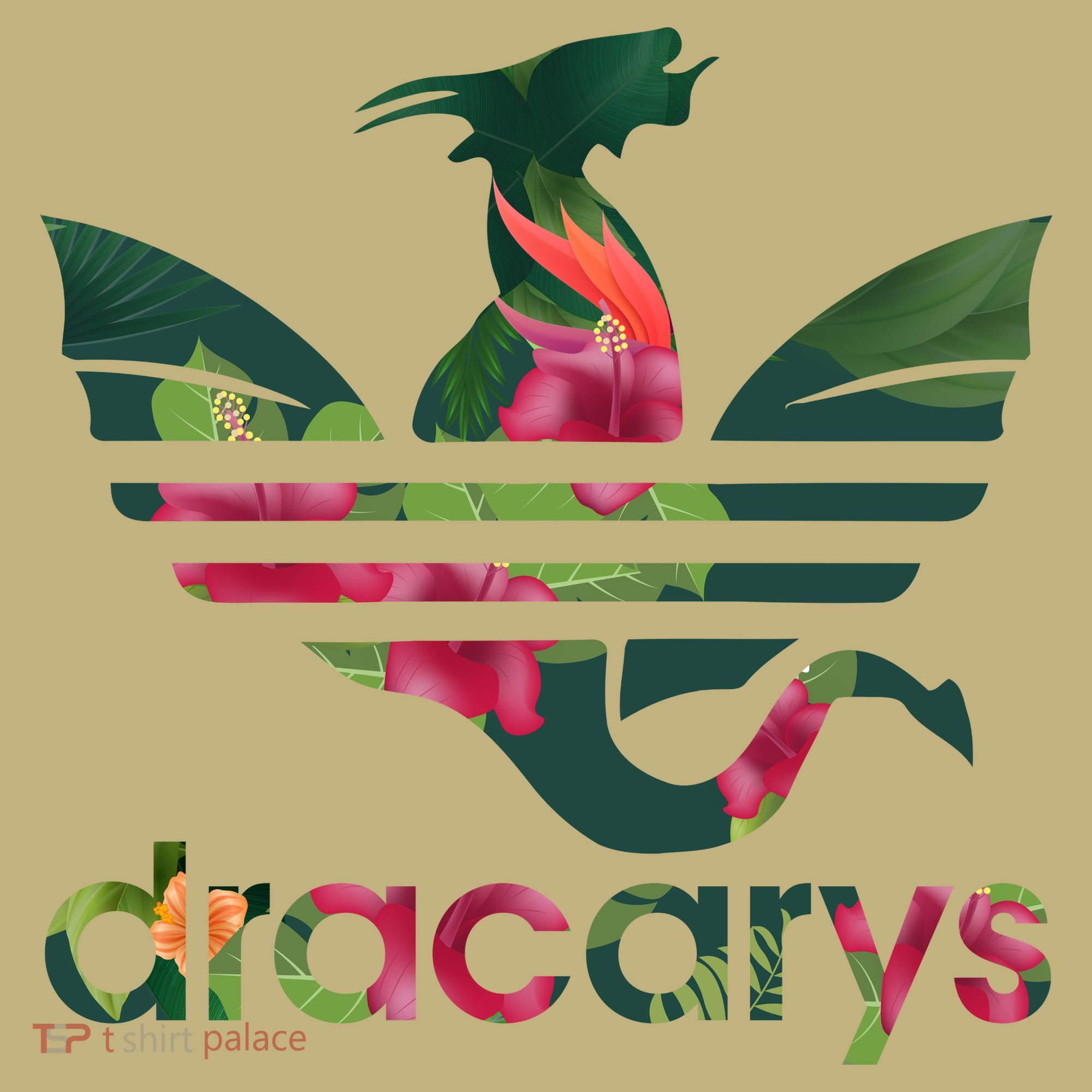 Cool Dracarys Dragon With Stripes Sweatshirt