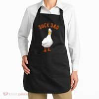 Cute Duck Dad Lover Illustration Gift Duck Owner Gifts Apron thumb 2