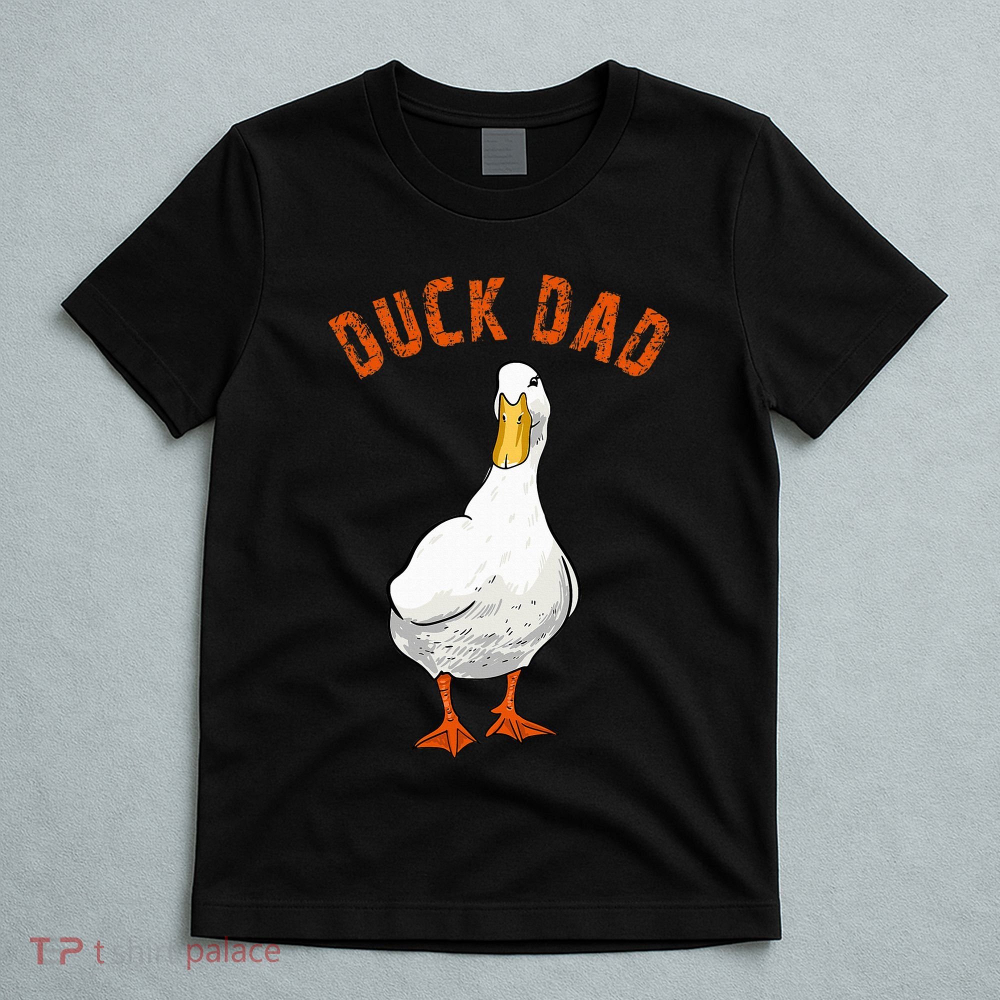 Cute Duck Dad Lover Illustration Gift Duck Owner Gifts T-Shirt