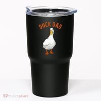Cute Duck Dad Lover Illustration Gift Duck Owner Gifts Tumbler thumb 0