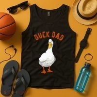 Cute Duck Dad Lover Illustration Gift Duck Owner Gifts Tank Top thumb 4