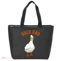 Cute Duck Dad Lover Illustration Gift Duck Owner Gifts Tote Bag thumb 0