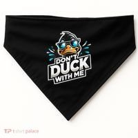 Cool Duck Don`T Duck Me USA-Made Doggie Bandana thumb 0