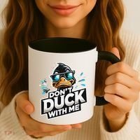 Cool Duck Don`T Duck Me Coffee Mug thumb 3