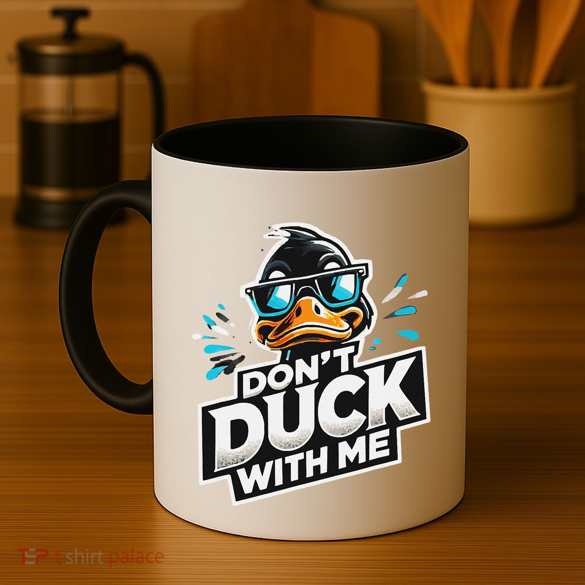 Cool Duck Don`T Duck Me Coffee Mug