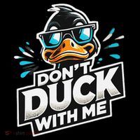 Cool Duck Don`T Duck Me Women's Hoodie thumb 2